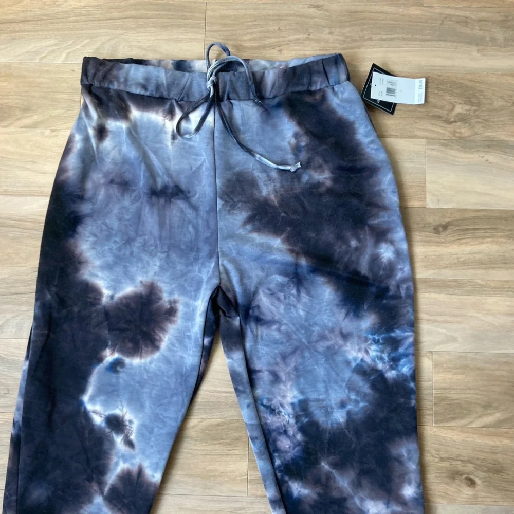 Lexington Avenue Tie Dye print jogger pull on pant Size L - Picture 4 of 10